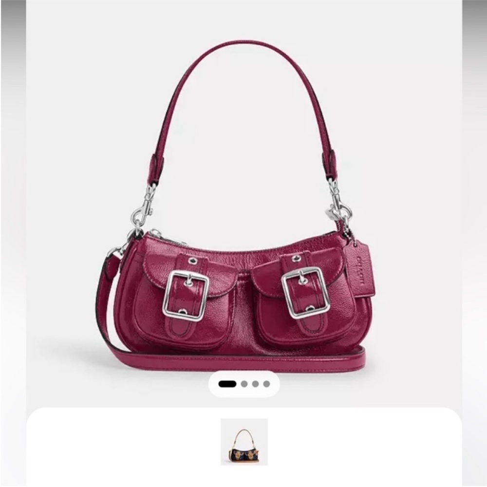 Coach Ashton Pink Women's Handbag with Silver hardware, NWT - Picture 2 of 8